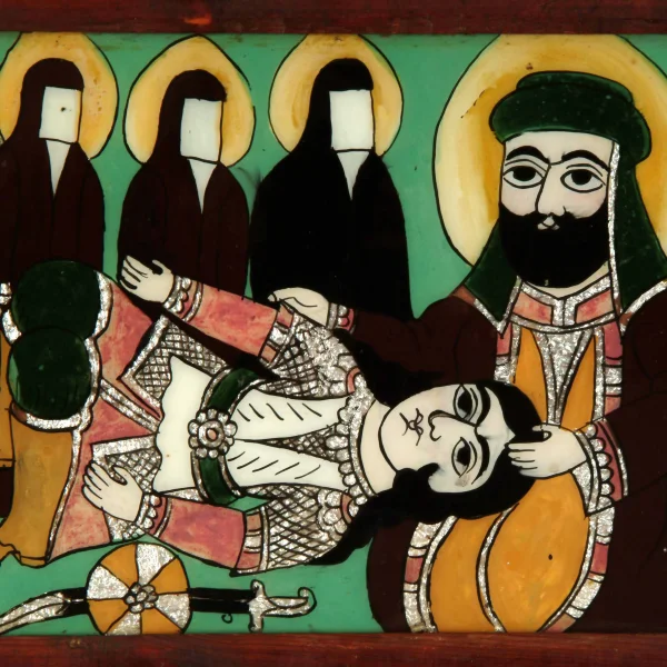 Scena del martirio del Karbalà