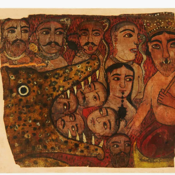 La Battaglia di Karbalà, frammento (Pardēh per Naqqāli)