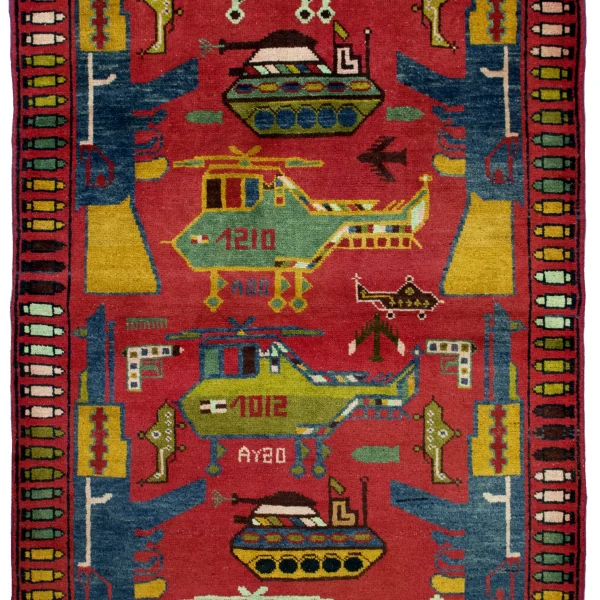 Tappeto di guerra afgano