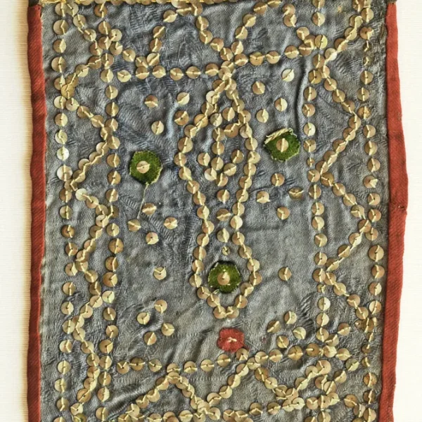 Albero della vita. Ricamo-talismano zoroastriano matrimoniale di buon augurio.