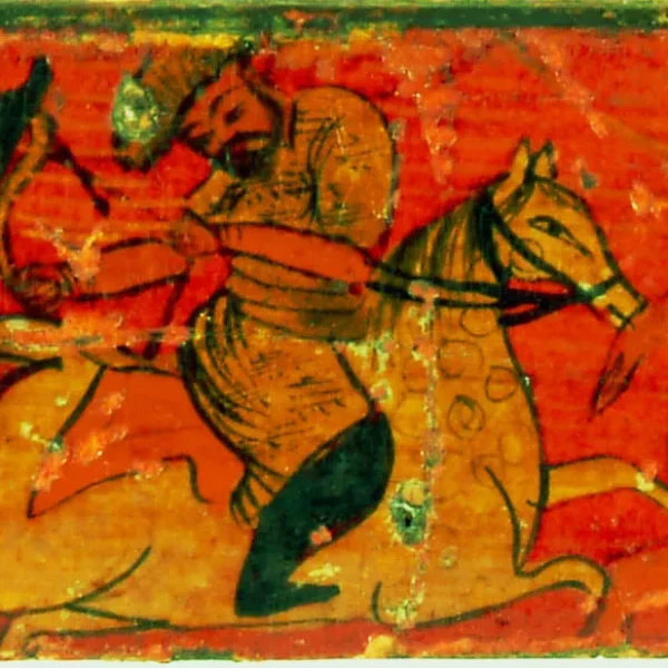 Scena di caccia reale