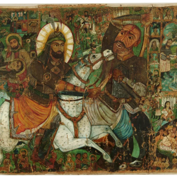 La Battaglia di Karbalà (Pardēh per Naqqāli)