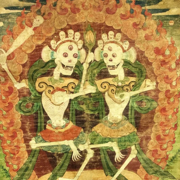 Thang-ka dei Chitipati (Kappeira)