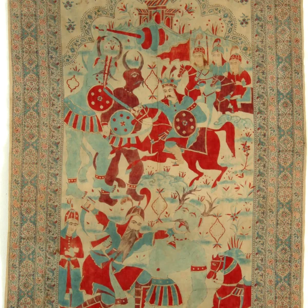 Rostam in battaglia con mostri e diavoli… (Libro dei Re)