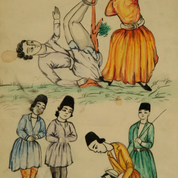 Maestro punisce un discepolo - "Via" dei Sufi