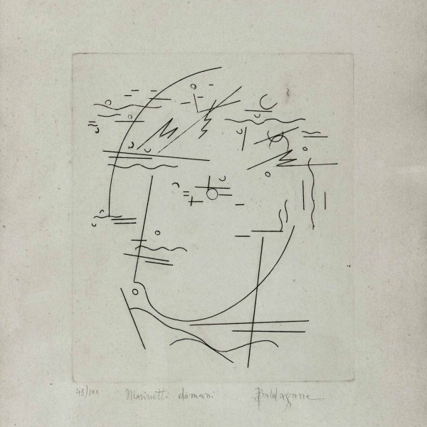 MARINETTI DOMANI | 1 litografia