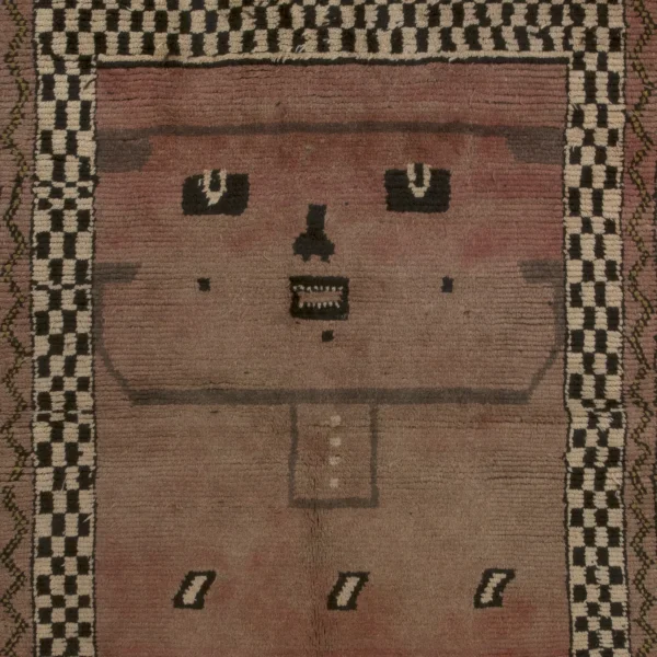 Tappeto con il ritratto