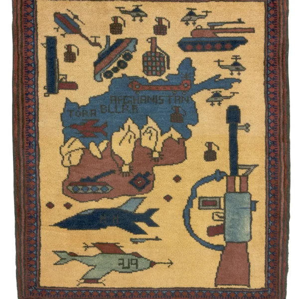 Tappeto di guerra afgano