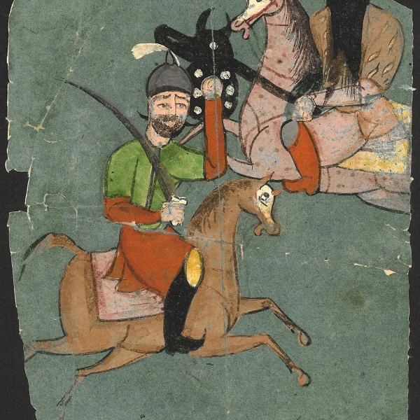 Battaglia fra Rostam e Esfandyar Sciah Namè (Libro dei Re)