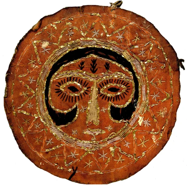 Talismano zoroastriano - ricamo