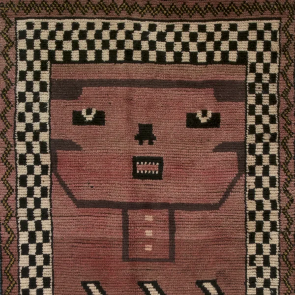 Tappeto con il ritratto