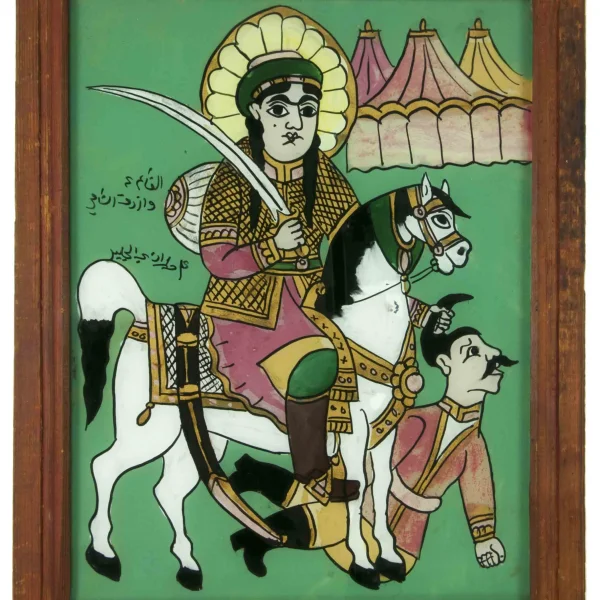 Olio su vetro (eglomisé)