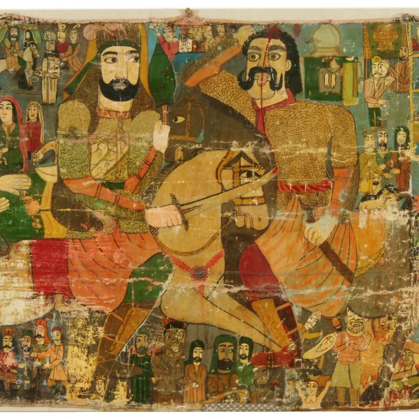 La Battaglia di Karbalà (Pardēh per Naqqāli)